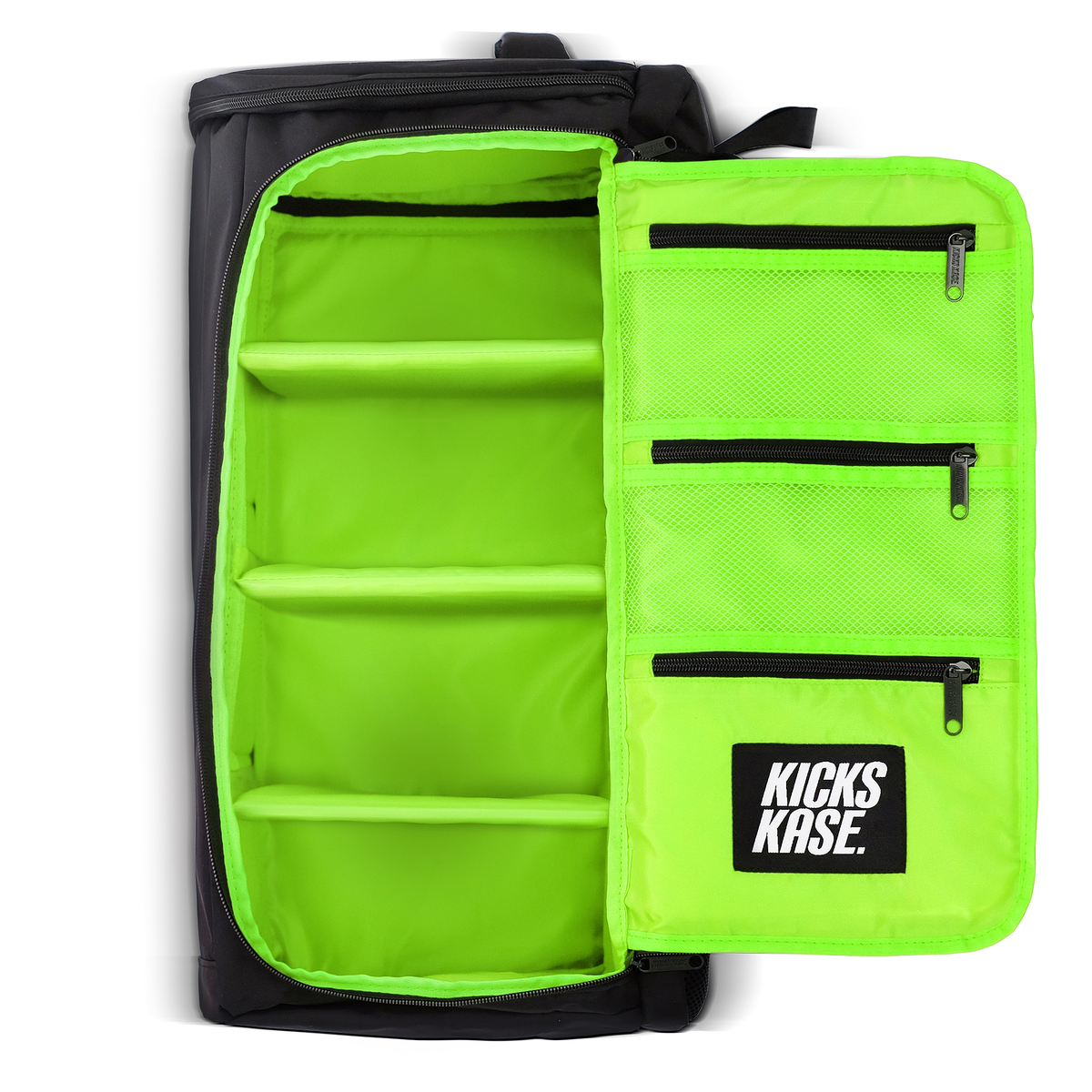 Sneaker Backpack (Black/Acid Green)