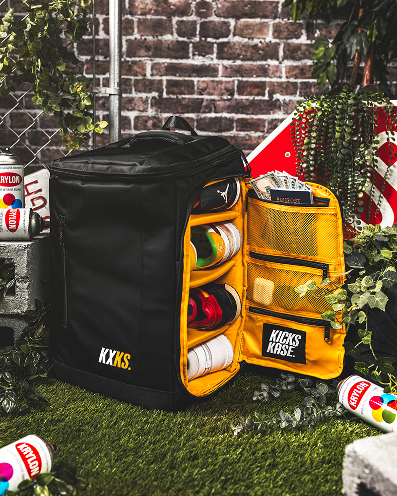 Sneaker Backpack (Black/Taxi Yellow)