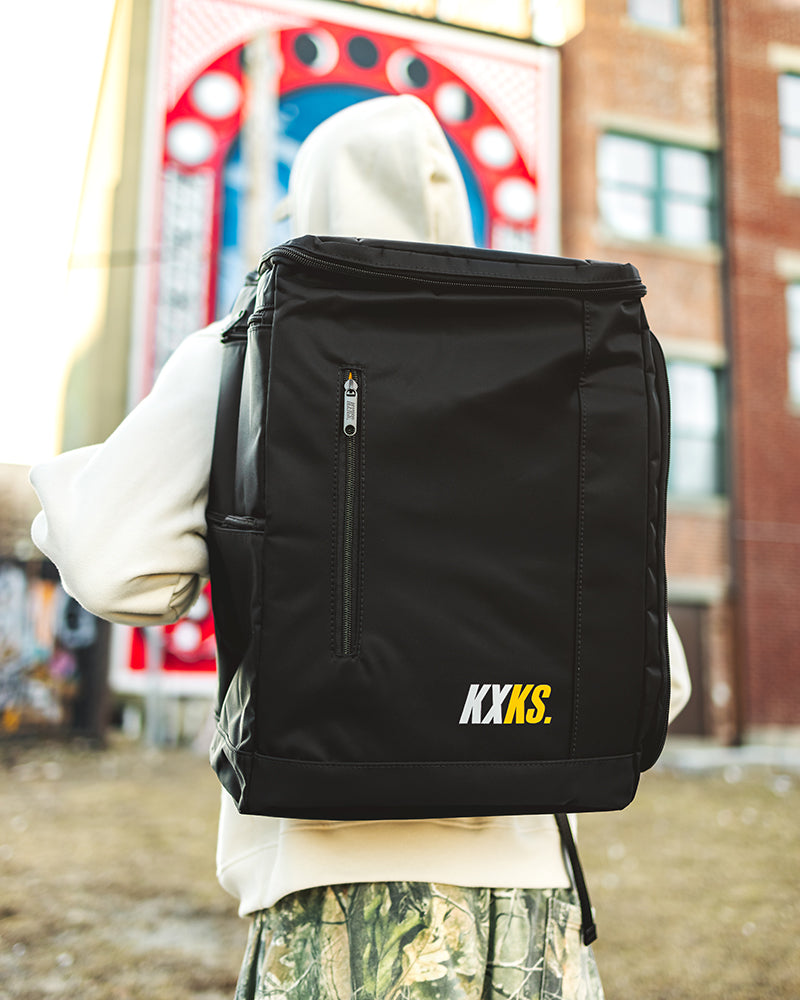 Sneaker Backpack (Black/Taxi Yellow)