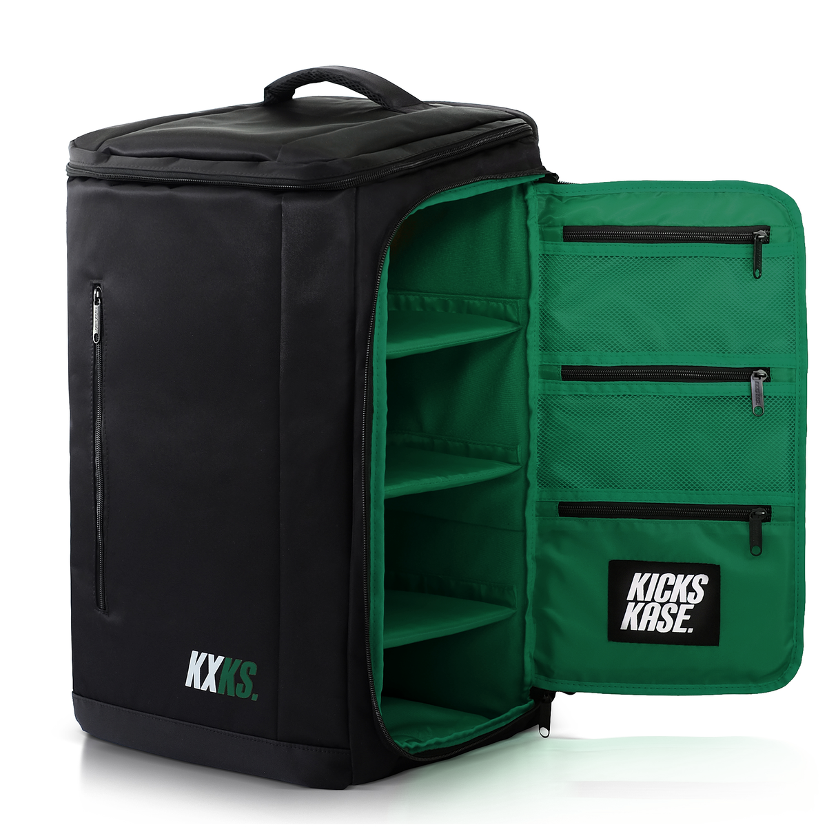 Sneaker Backpack (Black/Pine Green)