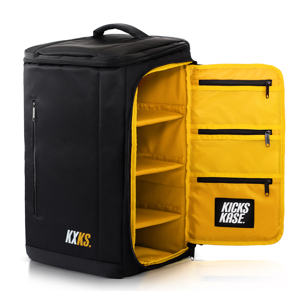 Sneaker Backpack (Black/Taxi Yellow)