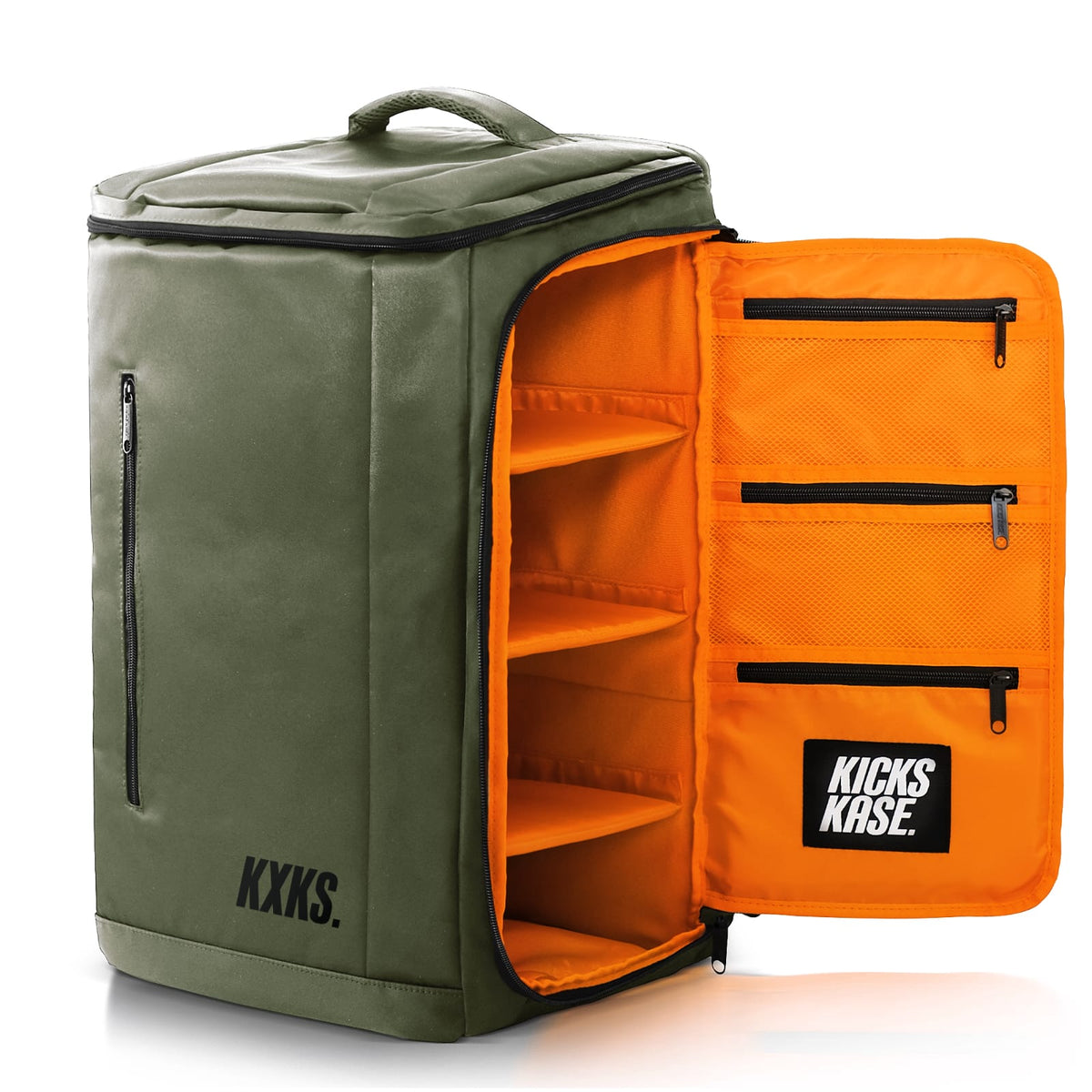 [Clearance] Sneaker Backpack (Combat Green/Orange)